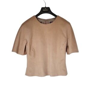 Women's Brooks Brothers Loro Piana Baby Camel Hair Top Sz 0 Quiet Luxury